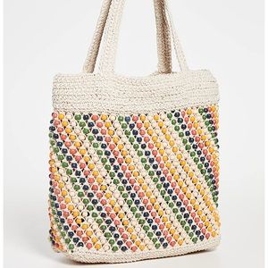 Madewell Women's The Beaded Crochet Tote Bag
